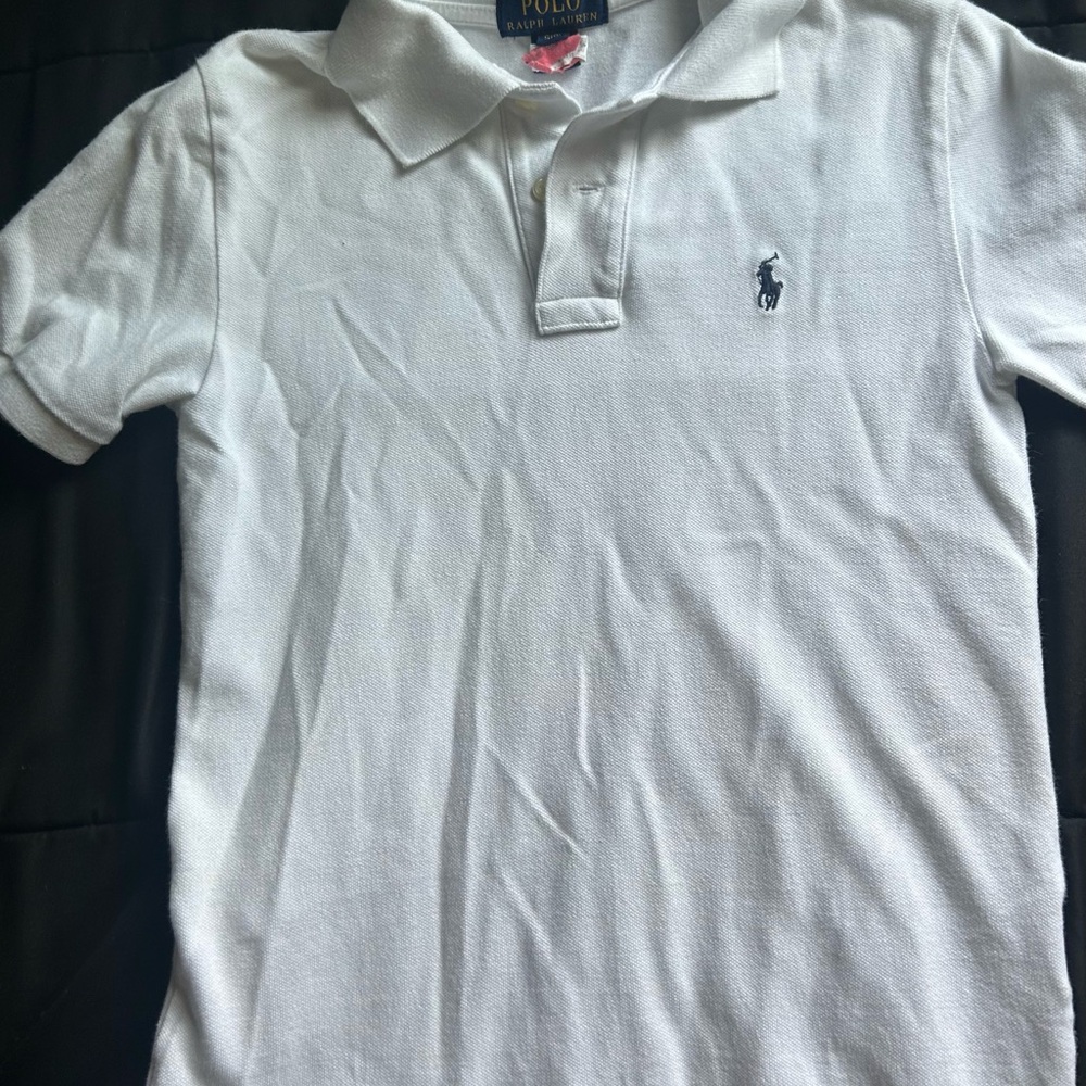 Ralph Lauren White Polo Shirt